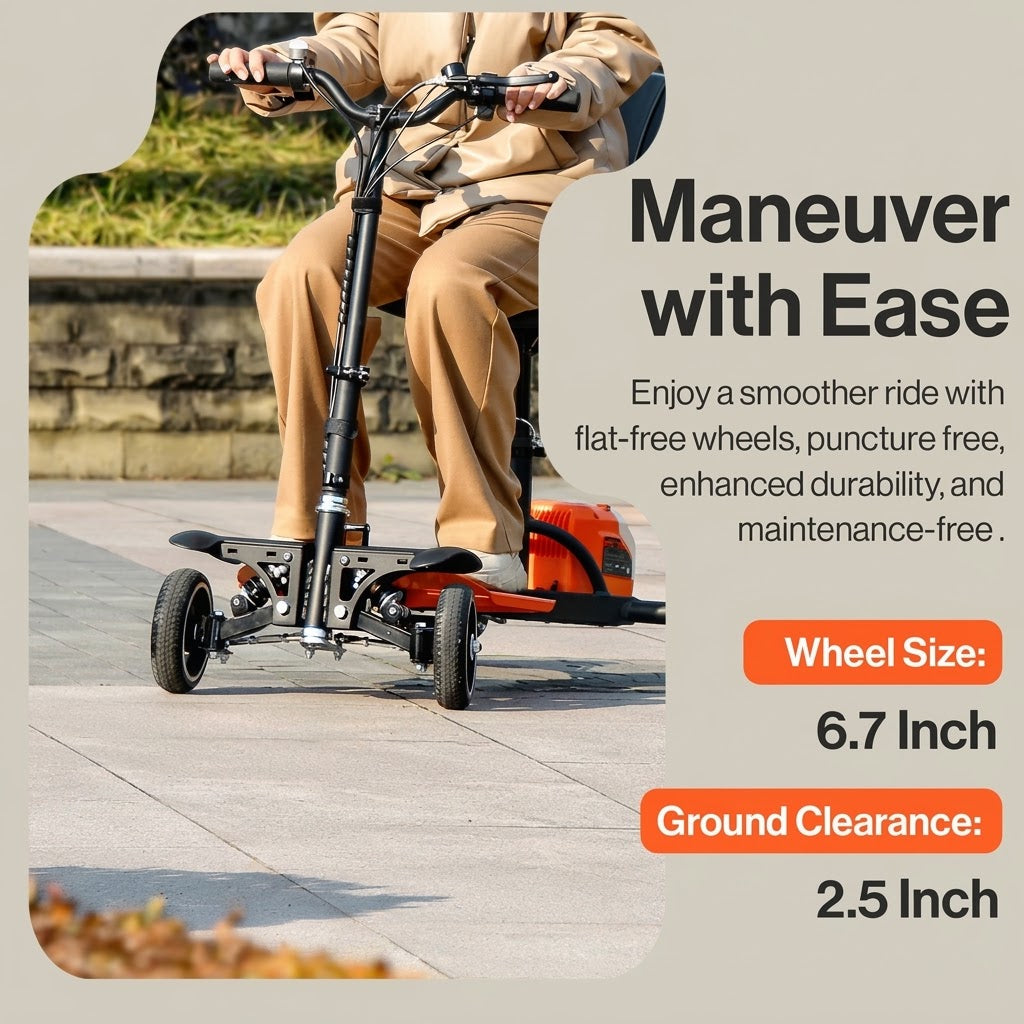 Purolys Voyager  Lightweight Folding Mobility Scooter